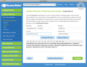 Use the easy resume guide or import your profile  from LinkedIn and convert it into a quality resume.